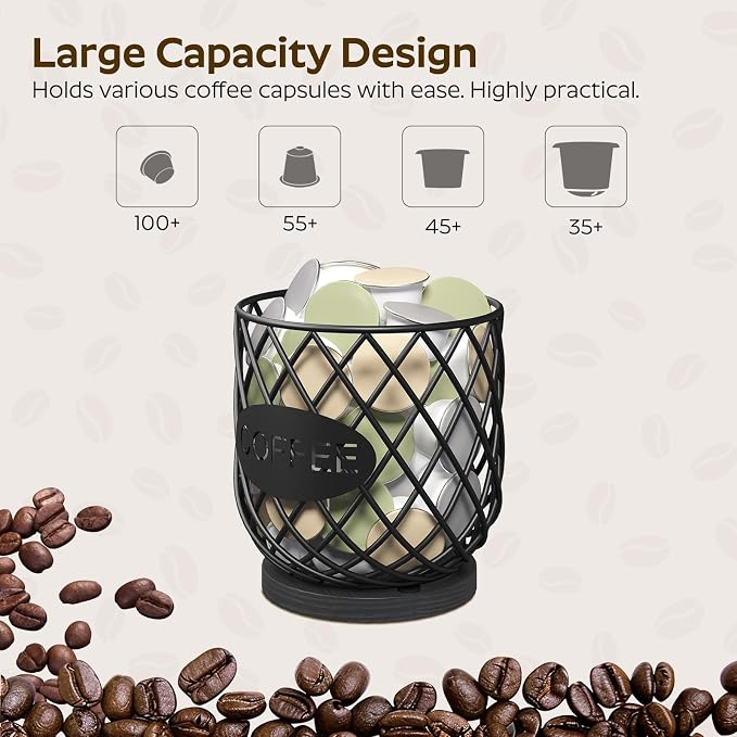 YATINEY Coffee Pod Holder Organizer, Holder - Image 3