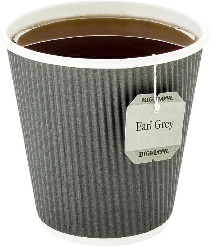 Restaurantware Ripple Wall Coffee Cups 25 Count 8 Ounce Insulated Gray Paper - Image 6