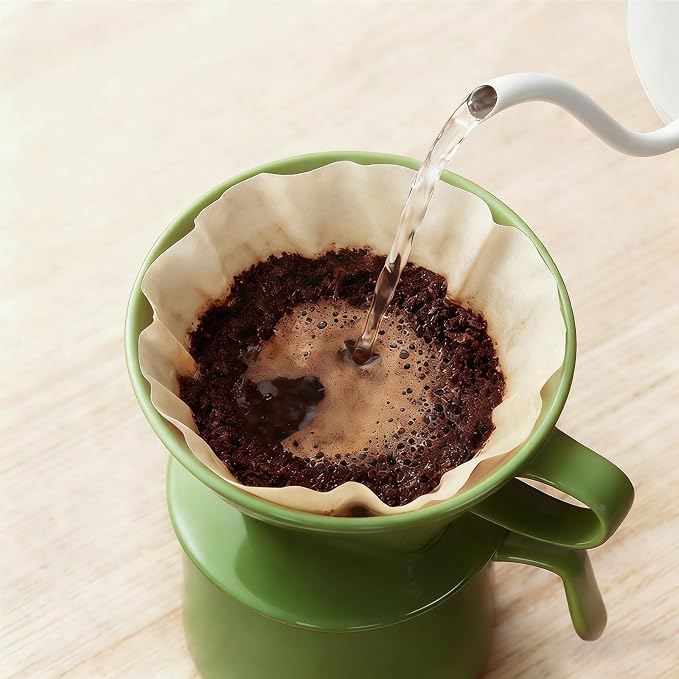 Handmade Pour over Ceramic Coffee Dripper - Image 2