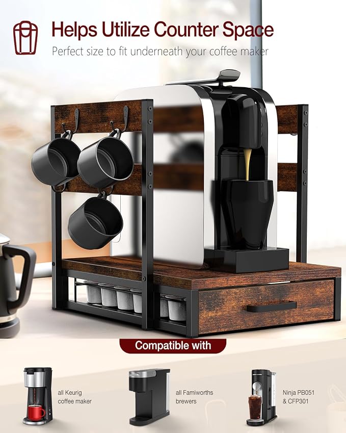 Evermagin K Cup Holder, 35 Pod Capacity, Coffee Pod Holder Compatible - Image 5