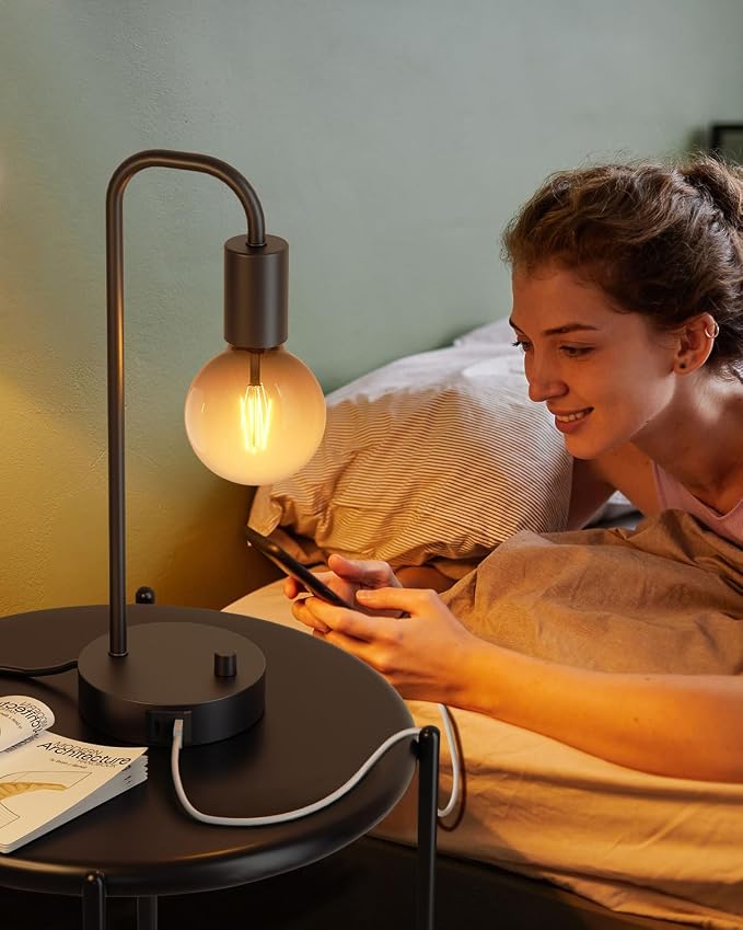 ONEWISH Industrial Table Lamp Set of 2 - Image 5