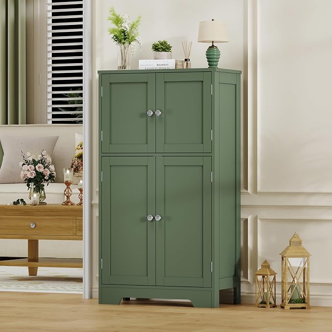TEENFON Bathroom Storage Cabinet, Bathroom Cabinet - Image 6