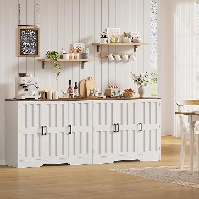 Modern Farmhouse Buffet Cabinet - Image 9