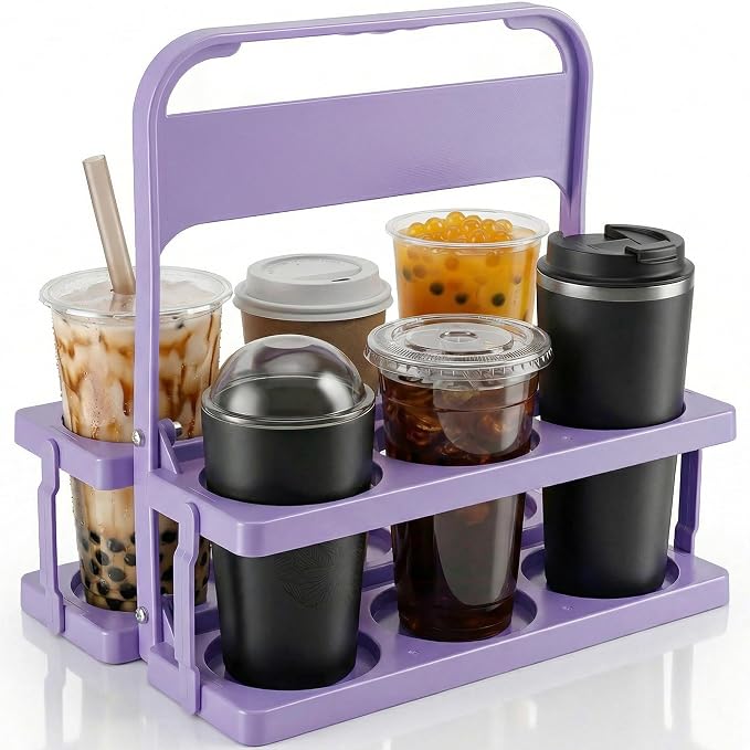 6 Cup Drink Carrier for Delivery by BEABOO