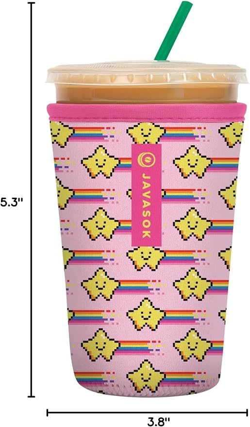 Sok It JavaSok Iced Coffee & Cold Soda Insulated Neoprene Cup Sleeve - Image 7