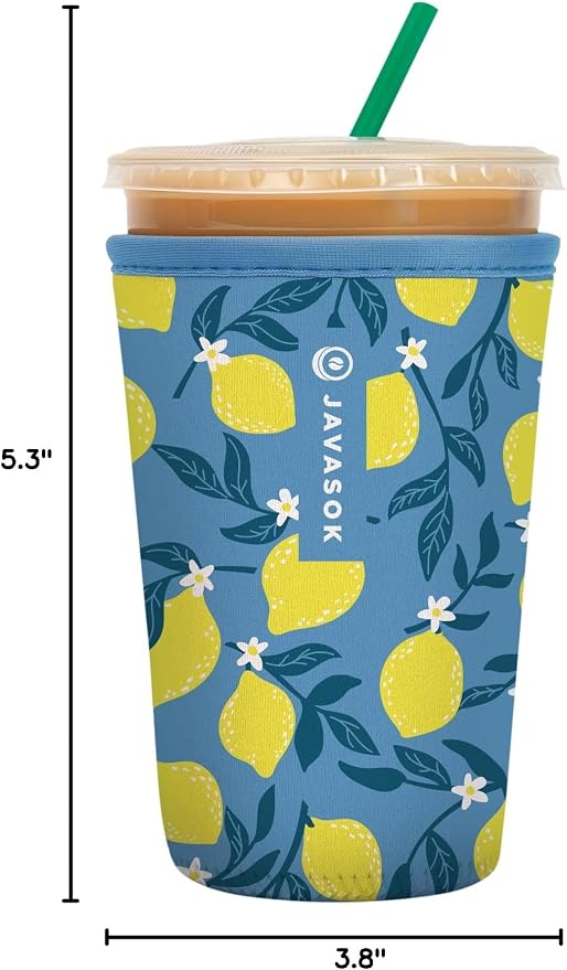 Sok It JavaSok Iced Coffee & Cold Soda Insulated Neoprene Cup Sleeve - Image 7