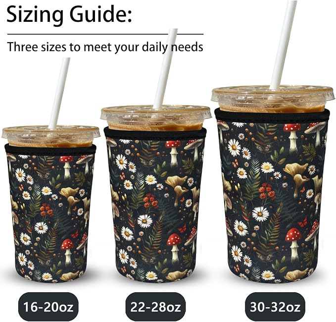 Reusable Iced Coffee Insulator Sleeve - Image 2