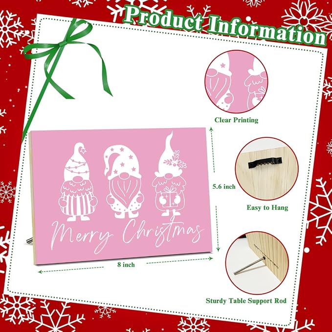 Santa Claus Merry Christmas Signs - Image 2