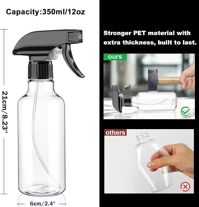 Spray Bottles Plastic Spray Bottle - Image 5