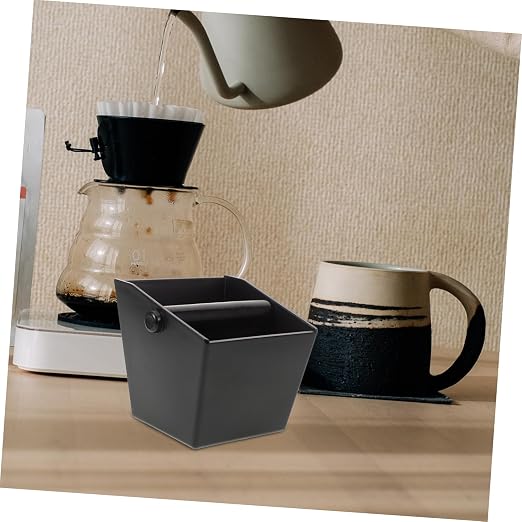 Espresso Bin Sturdy Container for Easy Disposal of Used Grounds Silent Design - Image 9
