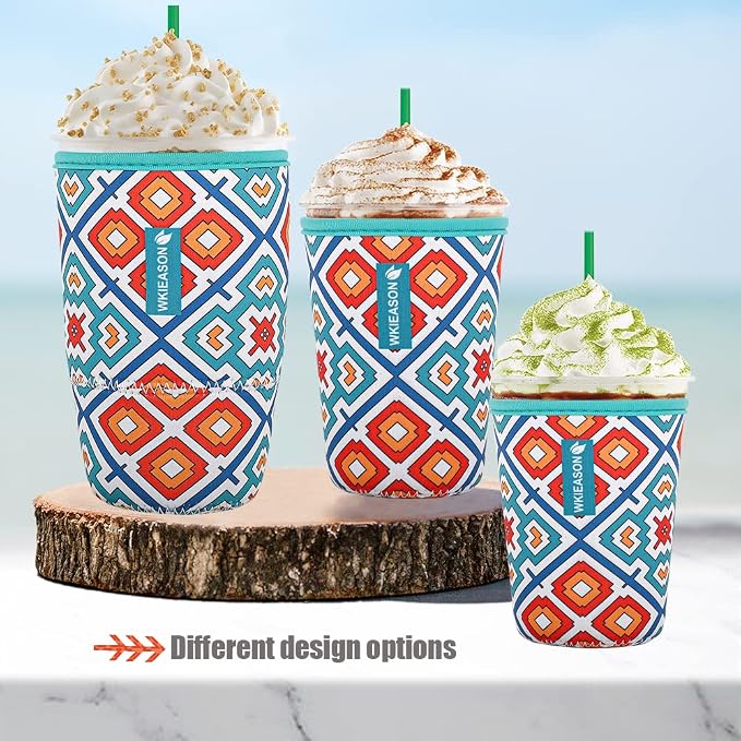 Reusable Iced Coffee Insulator Sleeve - Image 6