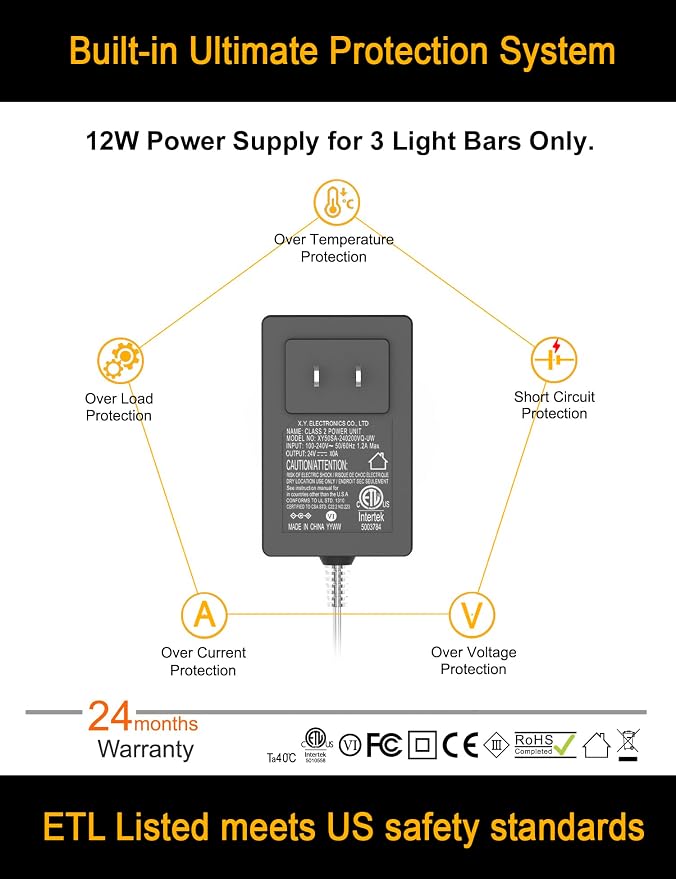 LED Under Cabinet Lighting Touch cabinet light Built-in Adjustable Cable No - Image 6