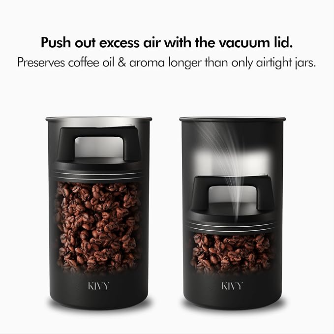KIVY Vacuum Coffee Canister - Image 4