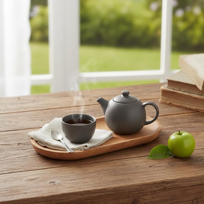 Wood Serving Platters and Trays of Natural Wood - Image 6