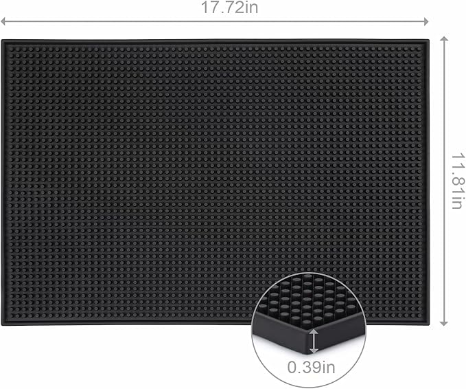 XieNie Bar Mat, Non-Slip Service Spill Mat - Image 2