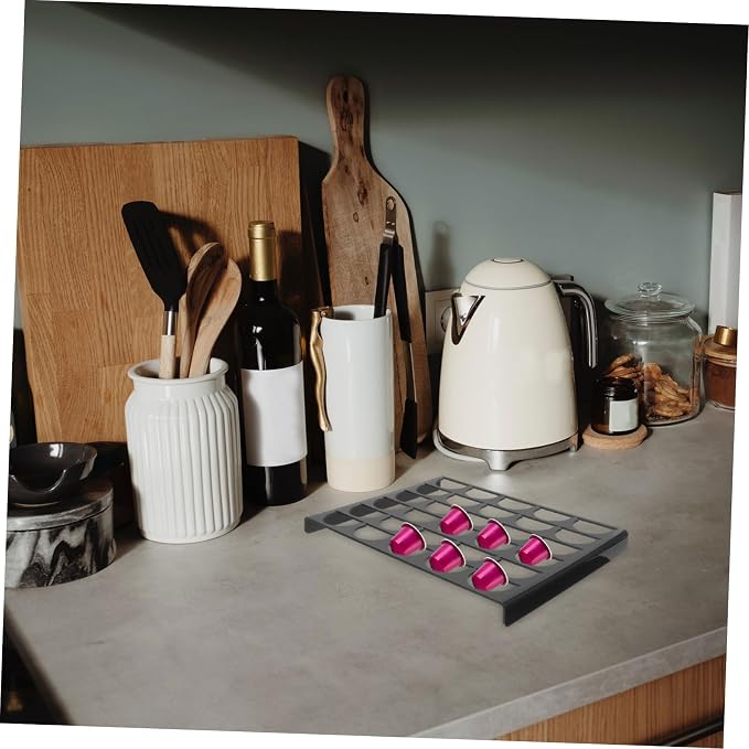 Coffee Capsule Storage Organizer Acrylic Multi Holder - Image 8