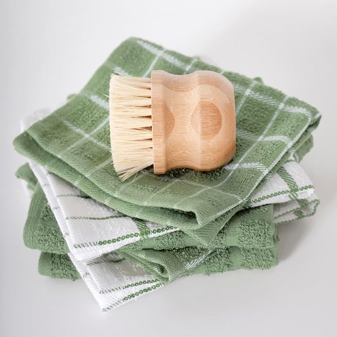 Ritz Premium Terry Check Kitchen Dish Cloths - Image 5