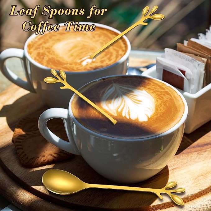 100 Pcs Demitasse Espresso Spoons Stainless Steel Bulk, 4.33'' Small Mini - Image 4