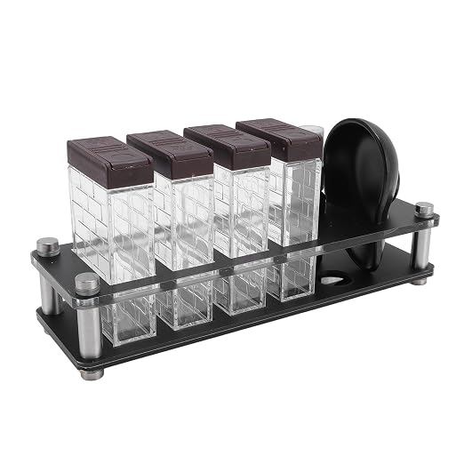 Coffee Bean Cellar with Stand, Plastic Coffee Bean Storage Container - Image 5