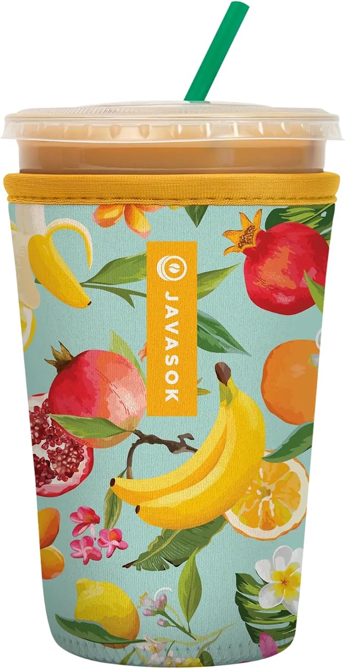 Sok It JavaSok Iced Coffee & Cold Soda Insulated Neoprene Cup Sleeve by SokIt