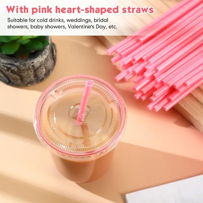 Ziliny 50 Sets Clear Plastic Cups - Image 3