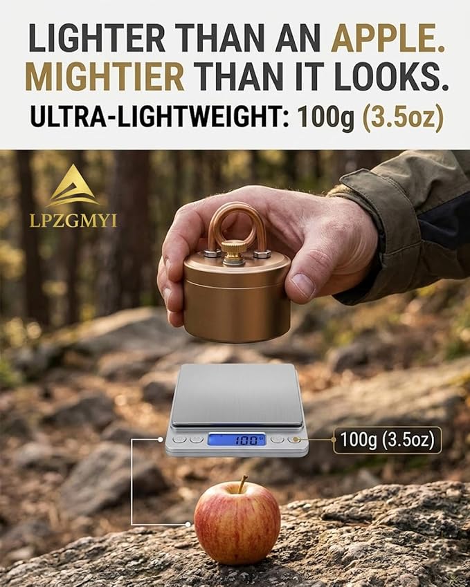 Mini Alcohol Gas Stove, High-Power Portable Mini Outdoor Spirit Burner & - Image 4