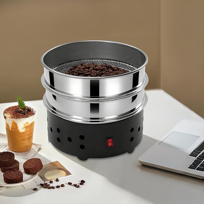 Coffee Bean Cooler, Double-Layer Tray - Image 2