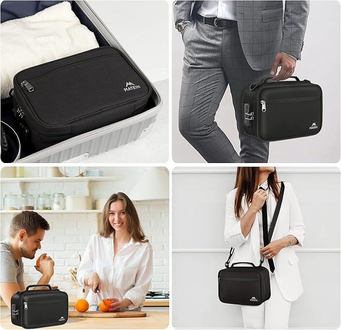 MATEIN Smell Proof Bag, Odor Proof Bags Stash Box Container - Image 6