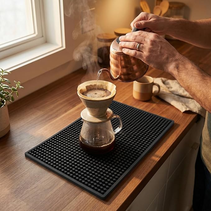Bar Mat, Non-Slip Large Dish Drying Spill Mat - Image 6