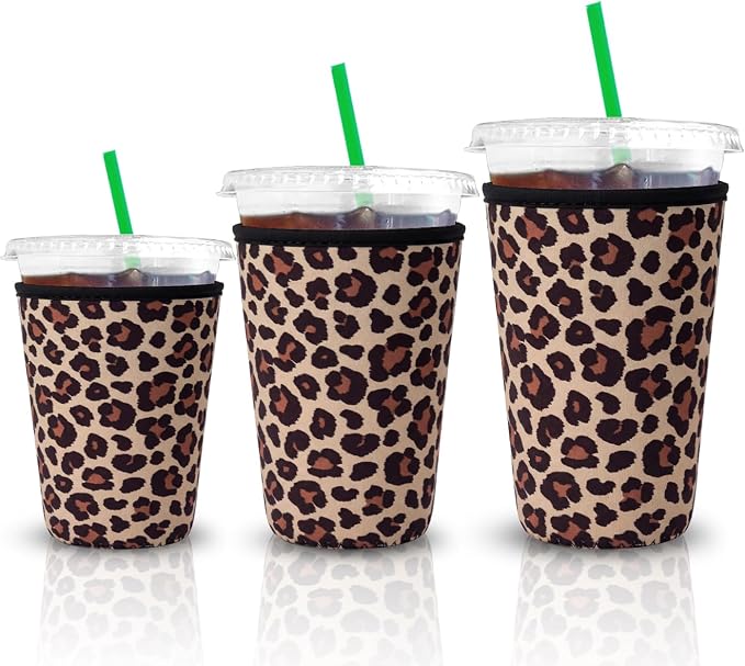 Reusable Iced Coffee Insulator Sleeve by XccMe