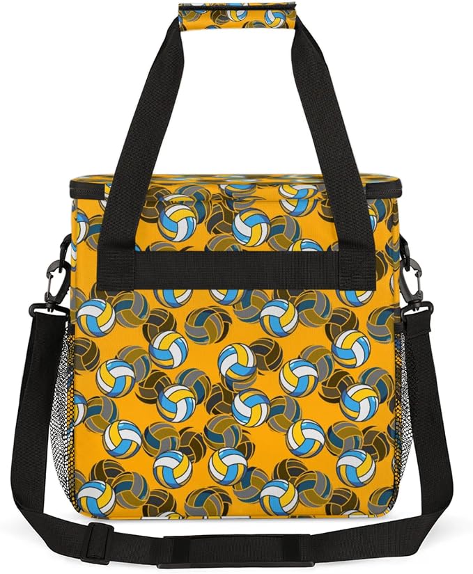 Volleyball Coffee Maker Travel Bag, Volleyball Large Carrying Storage Case - Image 5