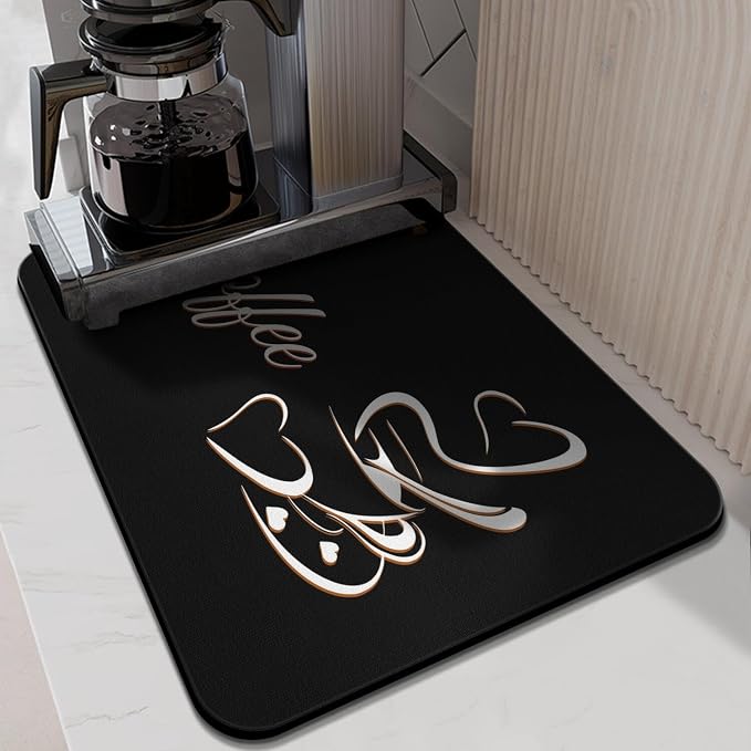 Coffee Mat - Funny Absorbent Bar Mat - Waterproof Kitchen Protector - Maker - Image 2