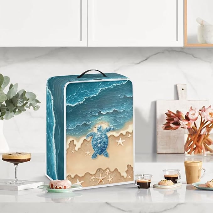 Turtle Coffee Maker Covers Heat-Resistant Ocean Waterproof Dust-Proof Dust - Image 3