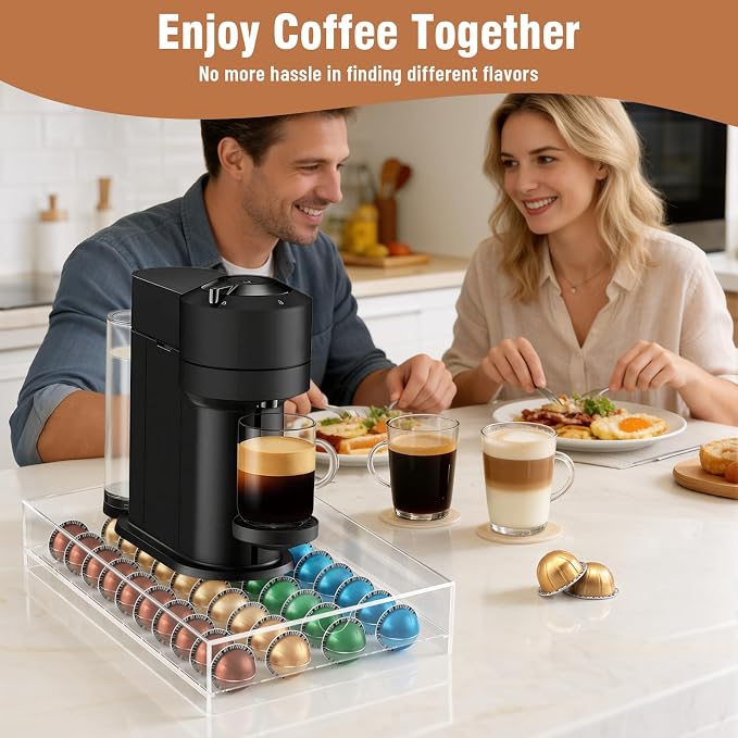 Jumyee Acrylic Coffee Pod Drawer - Image 2