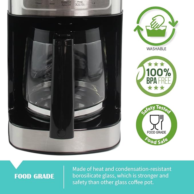 12-Cup Replacement Glass Coffee Carafe - Image 5