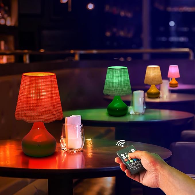 Ziqqeelam Cordless Table Lamp Rechargeable, Battery Operated Small Table Lamp - Image 8