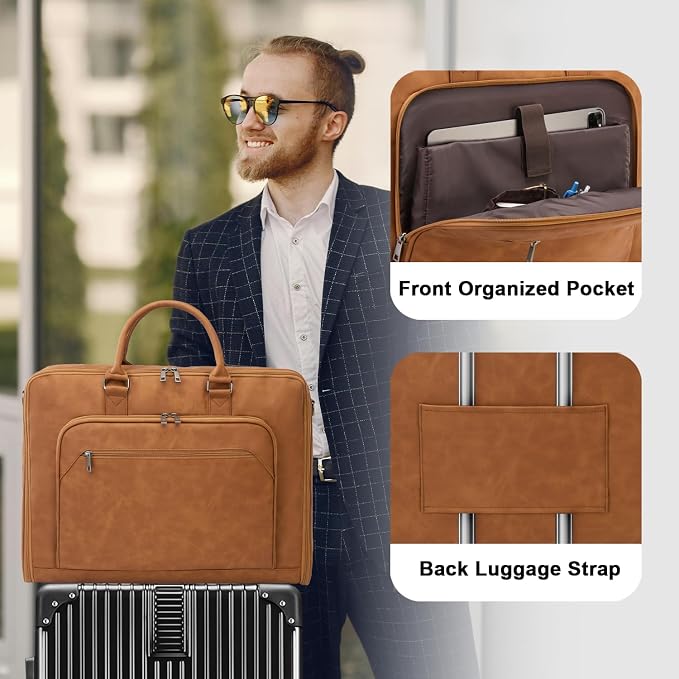 Garment Bag for Travel Large Carry on Garment Bags Men Women | Garment Suitcase - Image 5