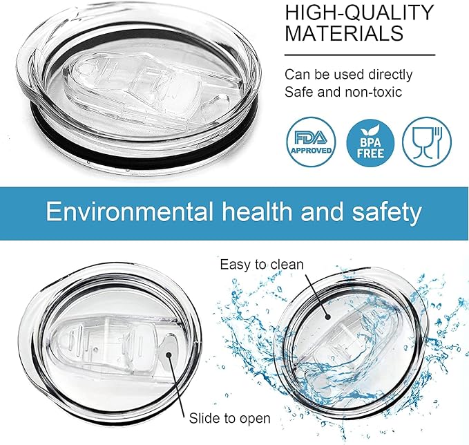 2 Pack 20 oz Tumbler Lid Replacement Lid - Image 5