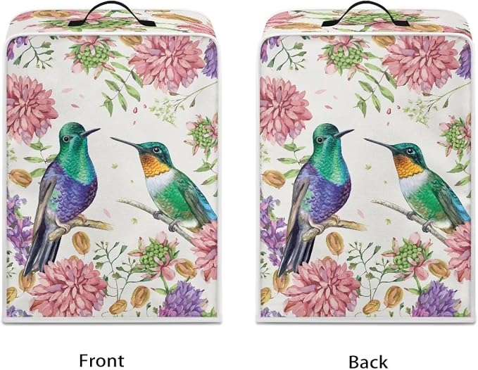 Bird Flower Coffee Machine Covers - Image 3
