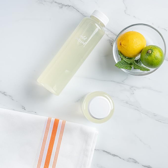 Restaurantware Label Tek 1.9 x 1 Inch Cold Pressed Juice Bottle Labels 100 - Image 6