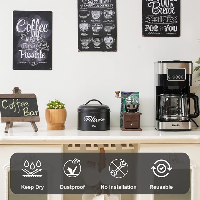 Uross Coffee Filter Holder Storage - Image 3