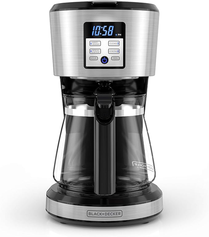 BLACK+DECKER 12-Cup Programmable Coffee Maker - Image 2