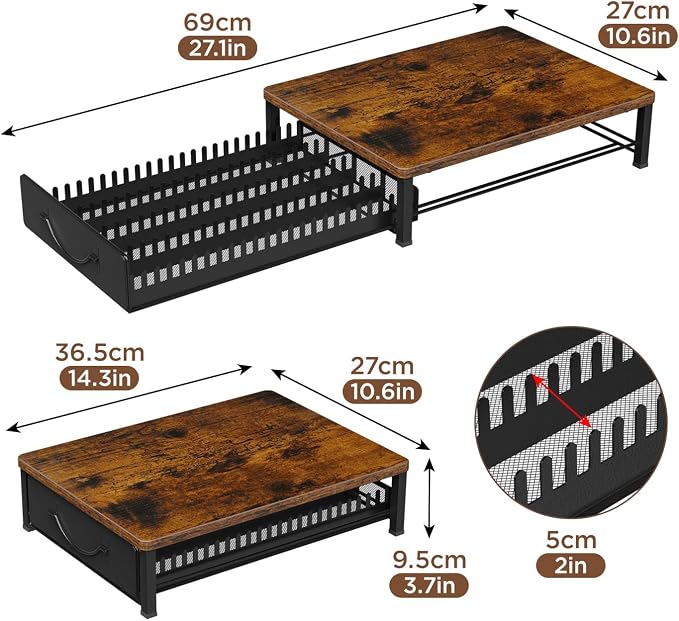 HFHOME Coffee Pod Holder Drawer Compatible - Image 3