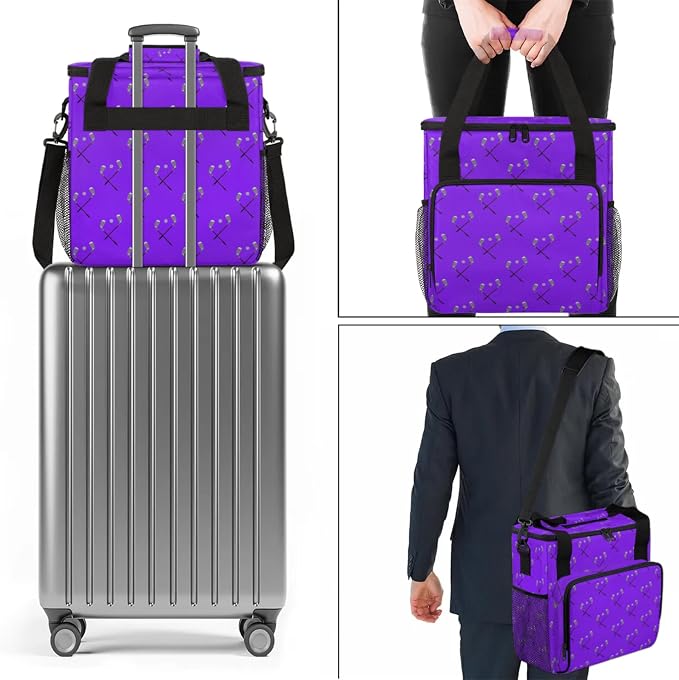 Golf Coffee Maker Travel Bag, Golf Large Carrying Storage Case Insulated - Image 7