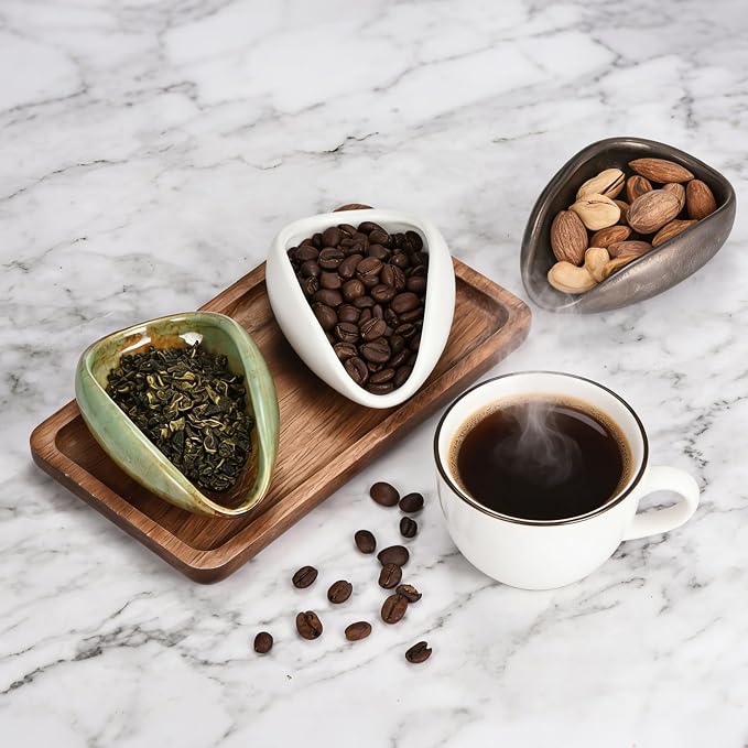 uxcell Coffee Dosing Cup, Ceramic Coffee Beans Dosing Cup Dose Measuring - Image 5