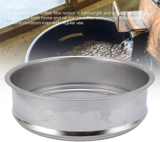Coffee Bean Cooler Filter Stainless Steel 60 Mesh Multifunctional Bean Cooling - Image 3