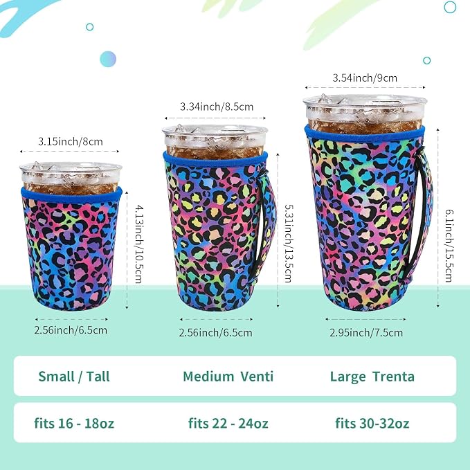 Iced Coffee Sleeve Insulator Sleeves - Image 2