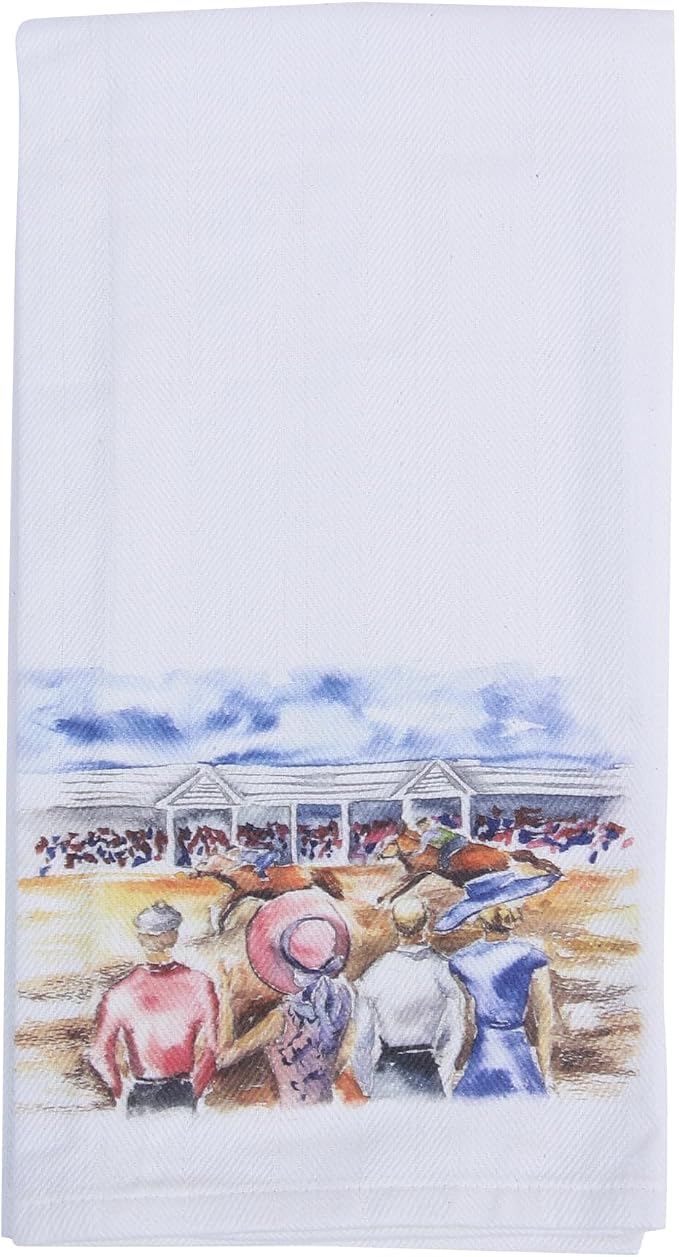 Barrel Down South Derby Horse Racing Tea Towels by BarrelDownSouth