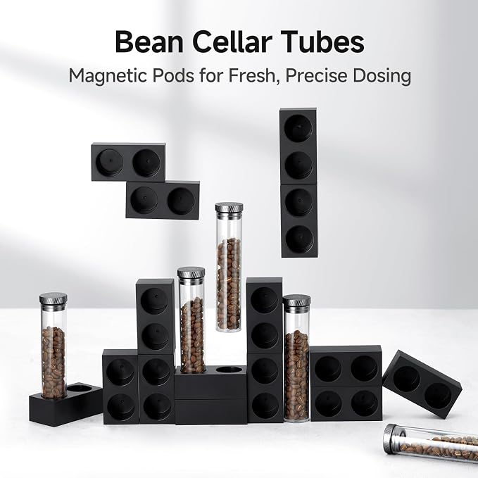 zeroHero Single Dose Coffee Bean Storage Tubes, 2 Packs - Image 2