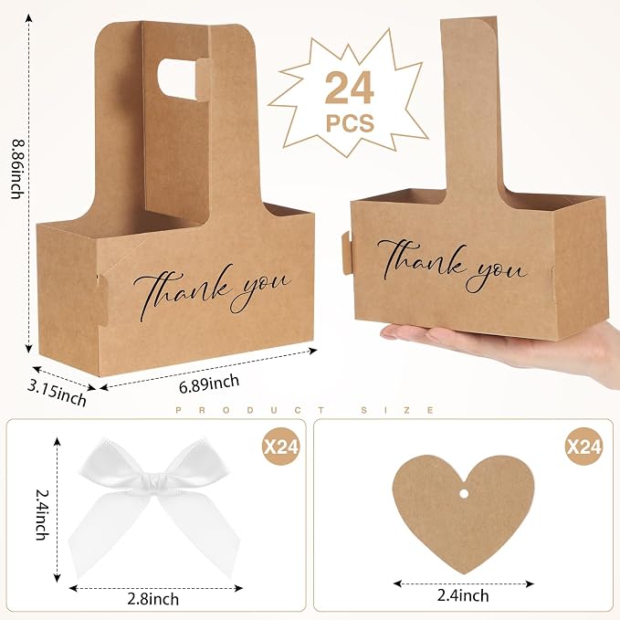 Tinlade 24 Pack 2 Cup Drink Carrier - Image 2